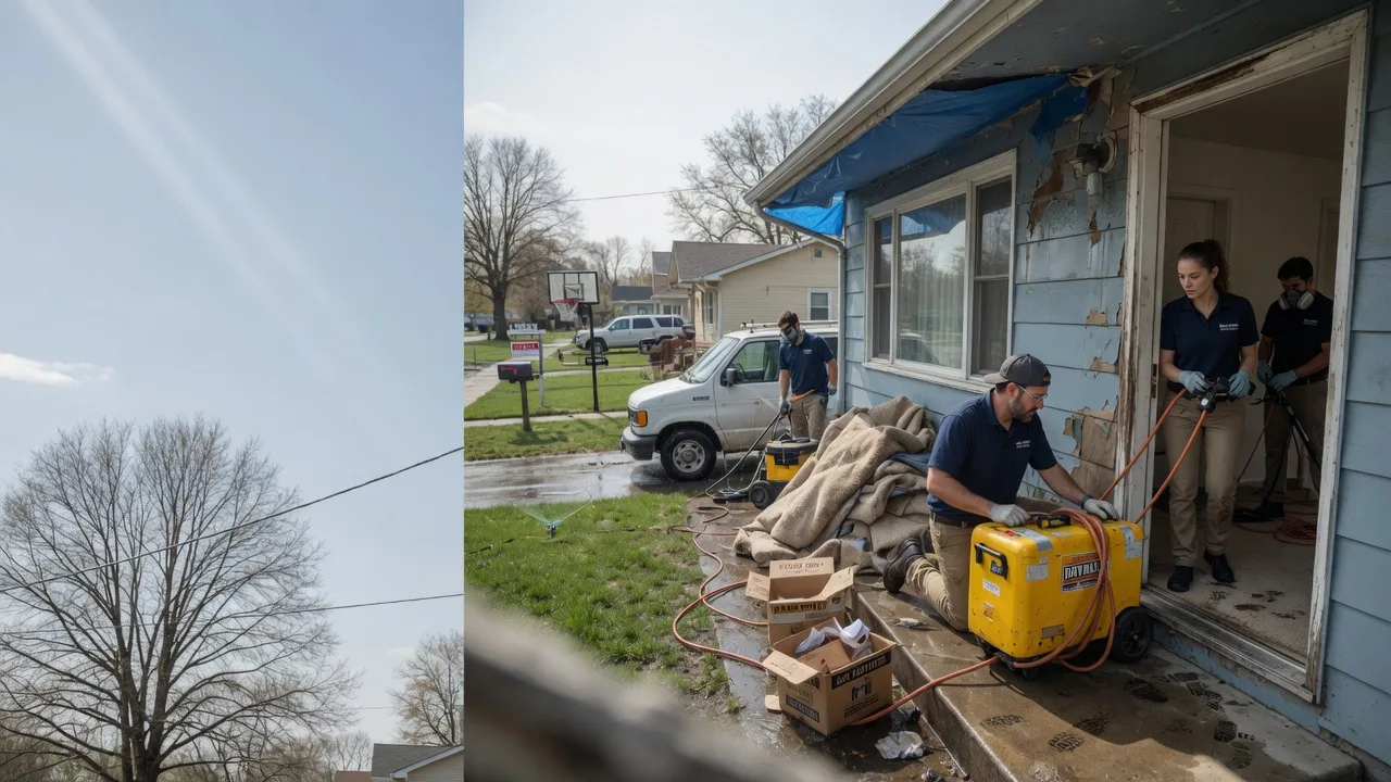 Basement Flood Cleanup in Burt Lake, MI near me